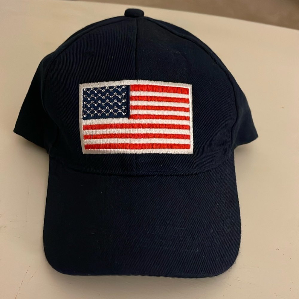 Adjustable Navy USA Hat